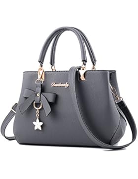 Magic Zone Damen Handtaschen Fashion Handtaschen für Frauen PU Leder Schulter Taschen Messenger Tote Taschen