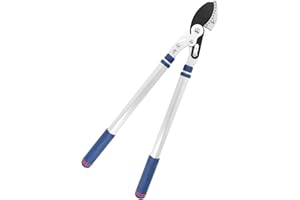 Spear & Jackson 8081RS Razorsharp Dual Compound Telescopic Anvil Lopper, Silver