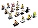 Produktbild LEGO Minifiguren Serie 17 71018 - komplette Serie alle 16 verschiedenen Figuren mit 6 verschiedenfarbigen GALAXYARMS Stäben abgerundet