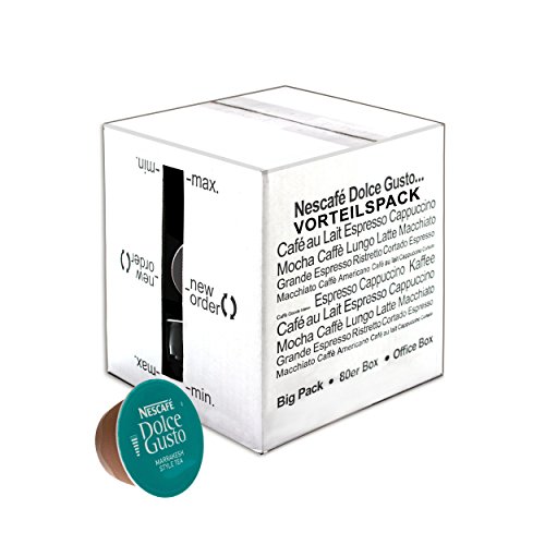 Preisvergleich Produktbild 80 x Nescafé Dolce Gusto Marrakesh Style Tea, Tee, Grüntee mit Pfefferminz, Großpackung, Vorteilspackung, 80 Kapseln
