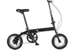 SJAPEX Bici Pieghevole, Adulti da 12 Pollici, Bici Pieghevole da Città, Bici Pieghevole Portatile Leggera, per Studenti E Pendolari Urbani