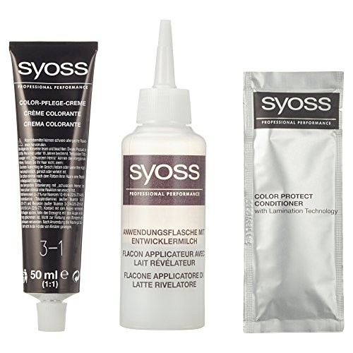 Syoss Coloration Stufe 3, 3-1 Dunkelbraun, 115 ml - 4