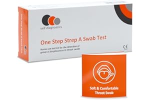2x self-diagnostics Strep A Swab Test - Tampone Streptococco Rapido Bambini - Promuovere il Benessere Familiare a Casa - Precisione Facile da Usare: La Salute della Tua Famiglia nelle Tue Mani