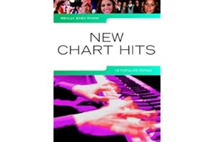 MUSIC SALES LDT. Really easy piano: NEW CHART HITS mit Bleistift -- 19 aktuelle beliebte Songs für Klavier sehr leicht gesetzt mit Text u.a. von LADY GAGA , RHIANNA , COLDPLAY , ADELE ... - ideal für Anfänger und Wiedereinsteiger (Noten/sheet music)