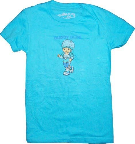 Rainbow Brite Buddy Blau Color Kid Light Blau Tee T-Shirt