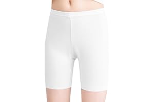 L&K-II Pack de 1/2/3 Mallas niña Culotte Corto Ciclista de algodón Culotte Verano Uni Color Multicolor 4532