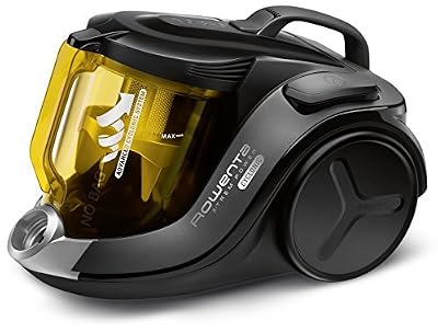Rowenta X-Trem Power Cyclonic Animal Care RO6984EA - Aspirateur - traineau - sans sac - Noir/jaune
