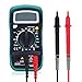 Produktbild Digital Multimeter,AC DC Spannungsprüfer Tragbare Prüfvorrichtung Messung von Spannung Strom Widerstand Messinstrument mit Hintergrundbeleuchtung,Powerjc Voltmeter Elektro Messgerät