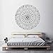 Produktbild Kunst Mann Tee Wandaufkleber Vinyl Wandaufkleber Wandbild Mandala Schmuck Abnehmbare Wandtattoo Schlafzimmer Salon Wand Art Deco Poster Home Wandkunst A14 57x57