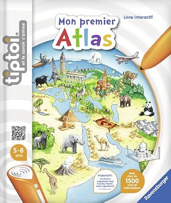 Ravensburger livre interactif mon premier atlas tiptoi ravensburger