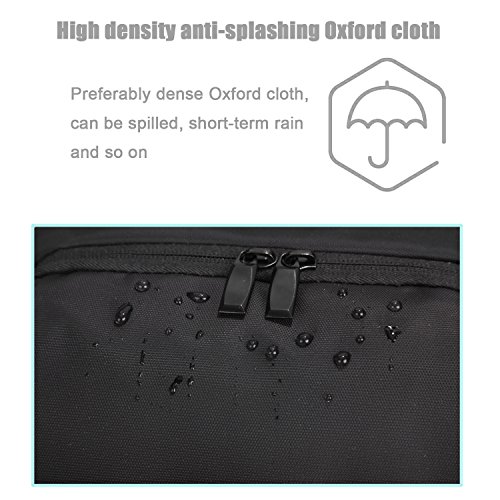 17 3 Zoll Laptop Rucksack mit USB Anschluss  Airkoul Wasserdichter Rucksack  Fasst Laptops und Notebooks bis zu 17 Zoll  Schwarz