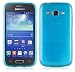 Produktbild Samsung Galaxy ACE 3 Silikonhülle in TÜRKIS von Cadorabo - TPU Schutzhülle für Galaxy ACE 3 Edelstahloptik gebürstet BRUSHED Design – Handyhülle Bumper Case Backcover in TÜRKIS
