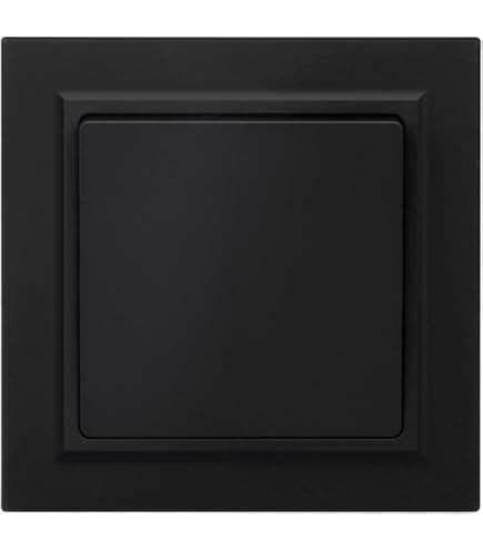 JIMEIDA Doppelsteckdose Weiß Matt - Mit Kinderschutz & Deckel 16A 250V - 155x84mm