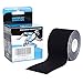 Produktbild Kinesiologie Tape Buself ,Sporttape Tapeband Kinesiologie Tape Elastisches Klebeband 4.5mx5cm in Verschiedenen Farben , Hautfreundlich & Langlebig(Schwarz)