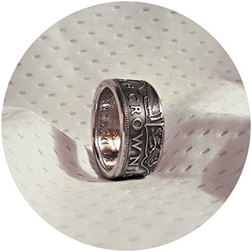 British Half Crown Coin Ring