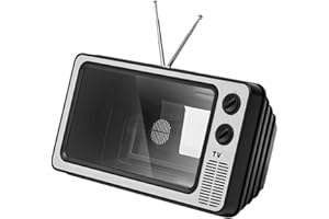 Namvo Telefon-Bildschirmlupe, 30,5 cm (12 Zoll), Vintage-TV-Handy-Bildschirmverstärker, kreativer Handy-Halter
