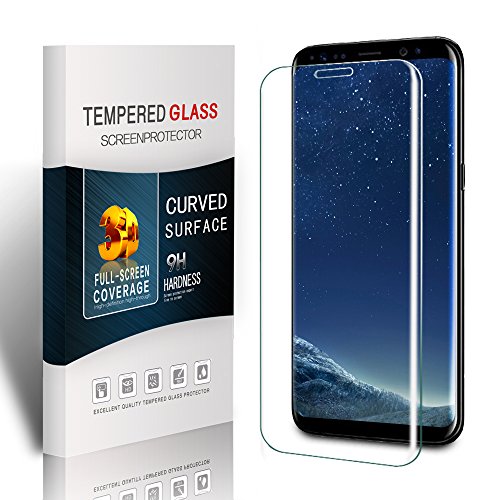 Soyion Galaxy S8 Plus Schutzfolie,Galaxy S8+ Panzerfolie Displayschutz, 9H Vollständige Abdeckung Displayschutzfolie für Galaxy S8 Plus