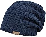 Barts Hudson Beanie Strickmütze Grau