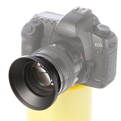 Fotga Vissez-   Mount 62mm M  tal Grand angle Pare-soleil Lens Hood pour Canon Nikon Pentax Sony objectif 62 mm