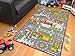 Produktbild Childrens Large Grey Roads Play Mat. Size 80cm x 120cm by A2Z 4 Kids®