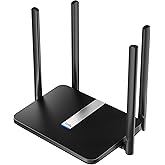 Cudy AC1200 Mbps Dual Band 4G LTE Router, 867Mbps (5GHz) + 300Mbps (2.4GHz), 150Mbps LTE cat4 Speed, 4 RJ45 10/100Mbps ports,