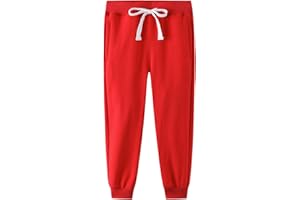 Dybker Pantalon de survêtement en polaire avec poches pour garçon