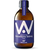WELL ACTUALLY Pure Liposomal Glutathione 500mg, 50 Servings, 250ml, Vegan