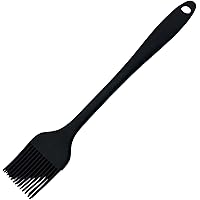Pastry Brush, Basting Brush Silicone Brush Grill Brush for Cooking Baking (Black)