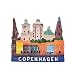 Produktbild Hongma Kopenhagen Kühlschrankmagnet Mehrzweck Dekor Zubehör Vintage