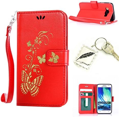 Slim Bumper Case PU Case for Samsung Galaxy A3 A300 (2015) 4.5 Inches Soft Protective Flexible Soft Lightweight Shock Resistant. Slim Silicone Cover Case Cover Cap – Photo Frame Keychain # AR 4