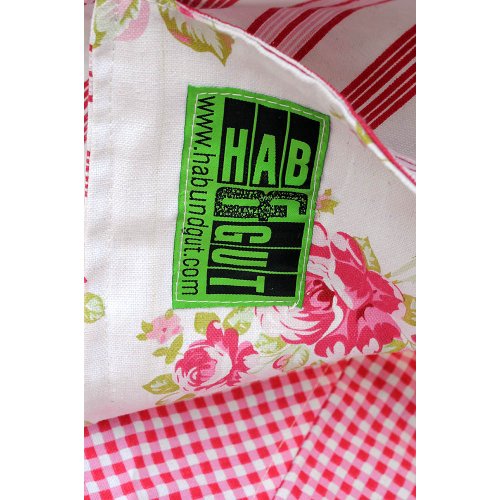 HAB & GUT (ZK001) TEEPEE – hochwertiges Stoffzelt für Kinder, Blumenmuster pink/weiss, Höhe 135 cm, 183 cm – Holzstangen, Baumwolle, Indoor - 4