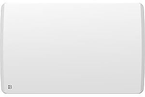 BESTHERM - Radiateur électrique fixe à inertie sèche céramique 1500W Bestherm ARIA horizontal blanc