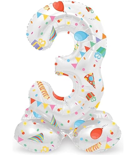 Palloncino Numero 9 In Alluminio Folat 86 Cm – Bianco Metallizzato Opaco – Per Compleanni, Lauree, Anniversari, Decorazioni