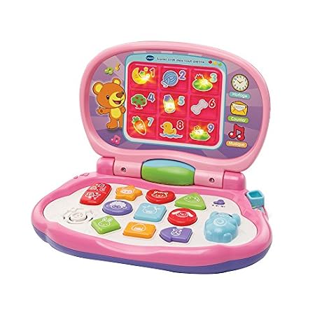 VTech 191255 Lumi ordi des tout petits rose