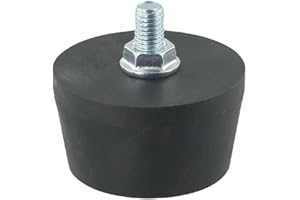 HOHOVYVY Solid Rubber Air Compressor Foot Pad, Noise Reduction, Replacement Part (M8)