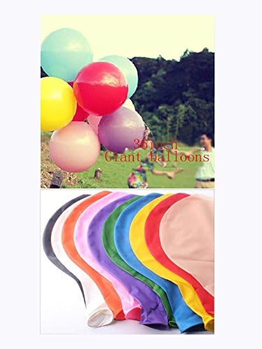 Orange Colour 36 Inch Big Size Latex Balloon Photo Prop Wedding Party Decoration Meawmeaw Store