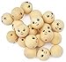 Produktbild Playbox, Kugeln aus Holz mit Gesichtern, 22 mm, 20 Stück