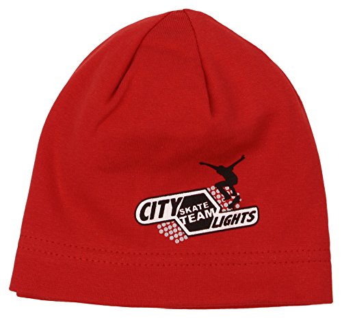 Hisert Shop Berretto per bimboCDA404 (Rosso, 44-48)