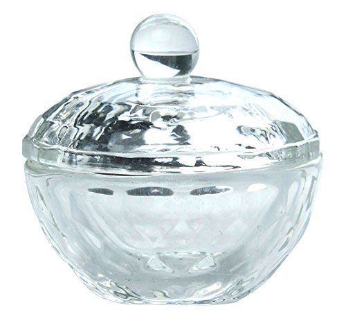 niceEshop(TM) Unique Cosmetic Crystal Dappen Dish Nail Art Acrylic for Liquid Powder Tool