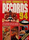Le livre guinness des records 94