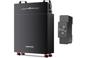 XORO SOLAR MARSTEK Venus E 2.0 Solarspeicher Plug-&-Play-Balkonspeicher mit 5,12kWh Kapazität, AC-gekoppelt, erweiterbar bis 20,48 kWh, Notstrom, 100% Eigenverbrauch + CT002 Smart Meter