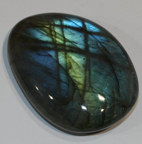 Extrabunter LABRADORIT - Feldspat - Riesen - Handschmeichler