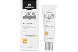 Cantabria Labs - Heliocare 360º MD A-R Emulsión SPF 50+ - 50ml - Facial - Protección Solar para Pieles Sensibles - Mitigador de Rojeces