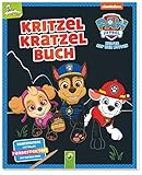 Paw Patrol - Kritzel-Kratzel-Buch: Auskratzmotive mit tollen Farbeffekten. Mit Bambus-Stick by 