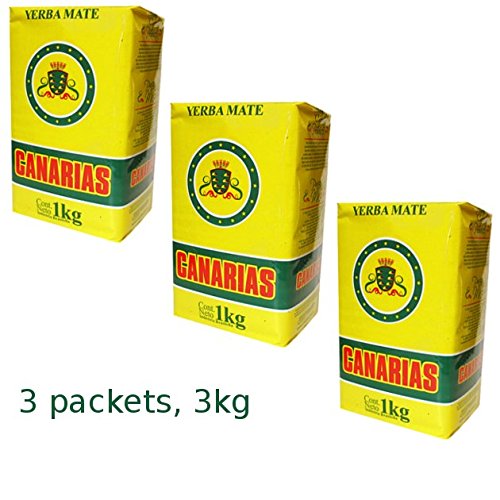 Yerba Mate Canarias 1kg (3x1kg)