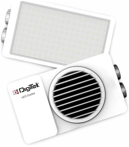 INKEE GC60x5 COB Led Video Light 2700K-5600K with in-Built LI-ion