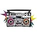 Produktbild PARTY DISCOUNT Folienballon Totally 80`s Boombox ca. 88x43 cm