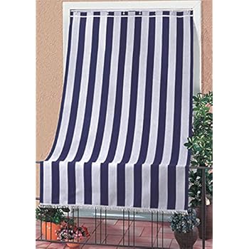 Tenda Da Sole In Poliestere 100% 290x300 Cm Con Anelli – Ombreggiante Resistente Per Esterni, Verde, Con Bordi In Pizzo Macramé - 4
