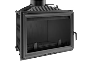 KRATKI Camino a legna in ghisa WIKTOR 14 kW Ø 200