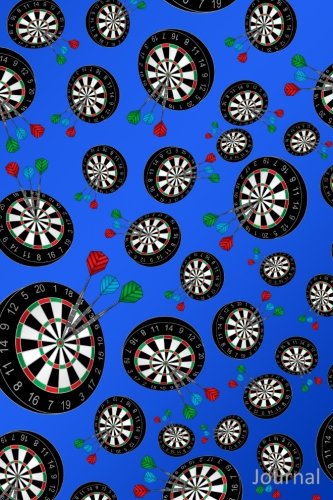 Preisvergleich Produktbild Journal: Blue dartboard notebook